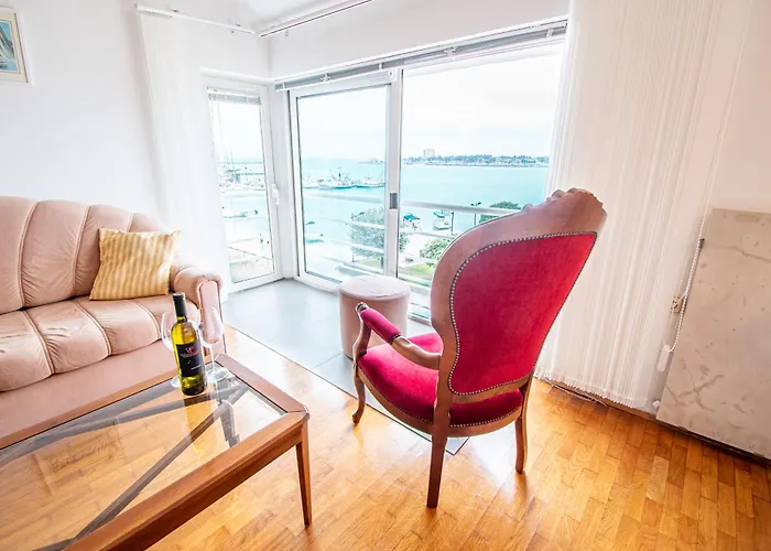 Apartment Umag Center Istria Croatia With Seaview By Rentistra